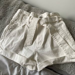 Forever 21 Paperbag Denim Shorts